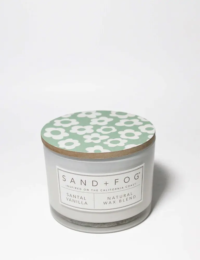 Santal Vanilla 12 Oz Scented Candle
