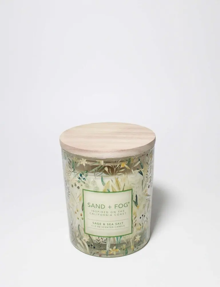Sage & Sea Salt 11.5 Oz Scented Candle
