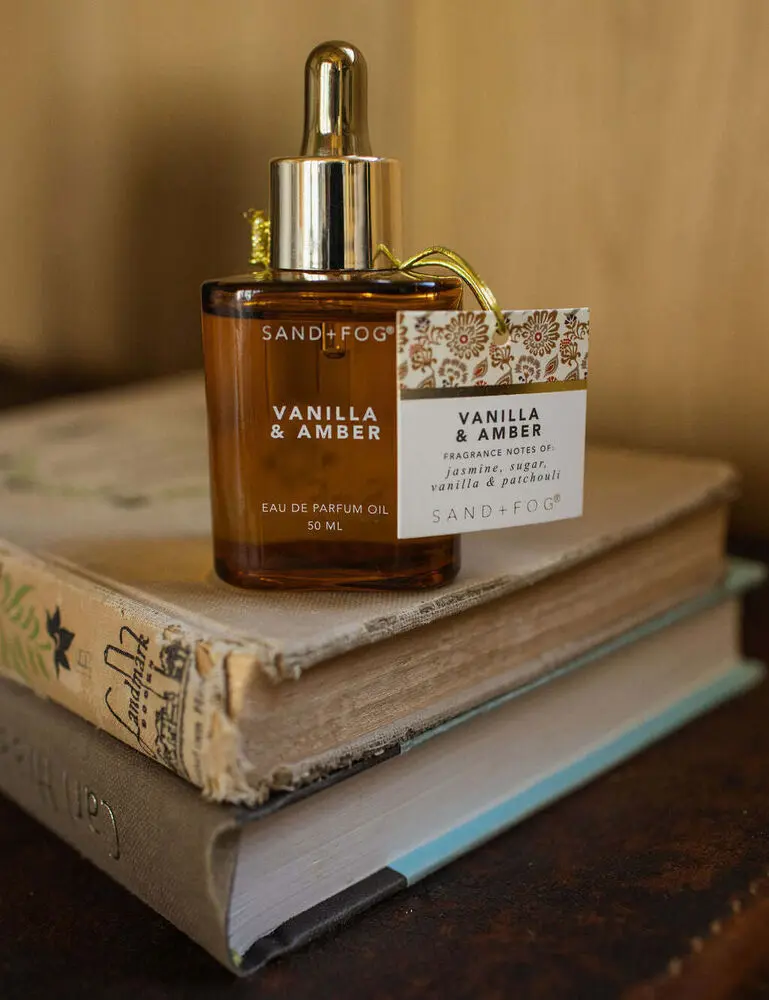 Vanilla & Amber 50ml Perfume Oil Dropper - Image 4