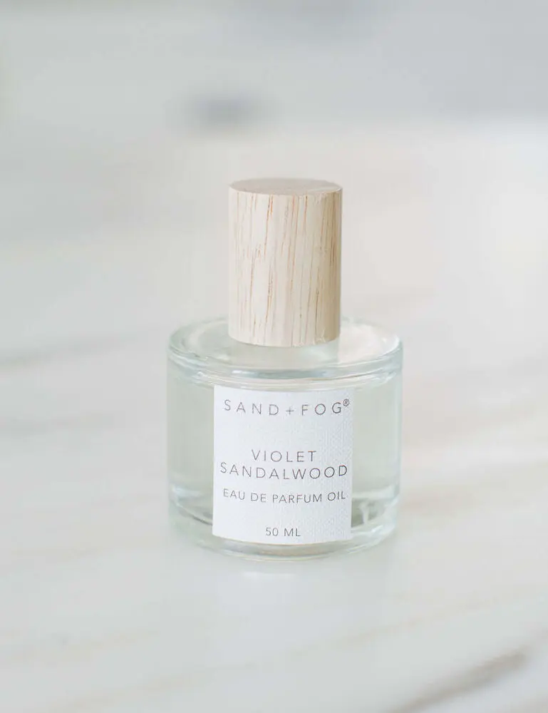 Violet Sandalwood 50ml Perfume Oil Rollerball - Image 3