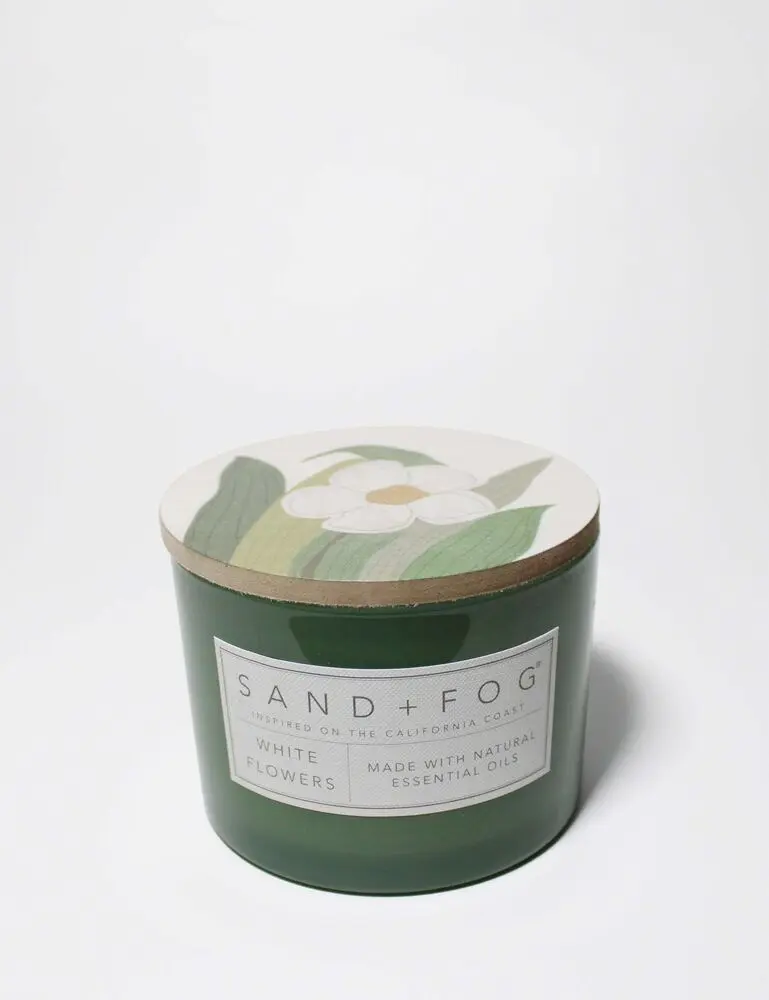 White Flowers 12 Oz Scented Candle