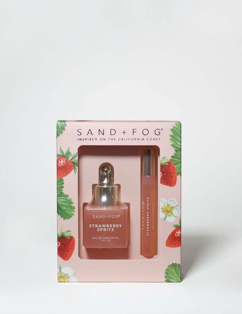 Perfume Oil Rollerball And Perfume Dropper Set - Strawberry Spritz