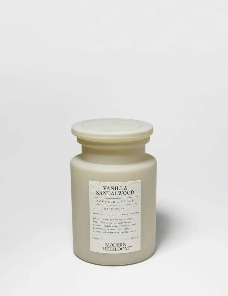 Vanilla Sandalwood 12 Oz Scented Candle