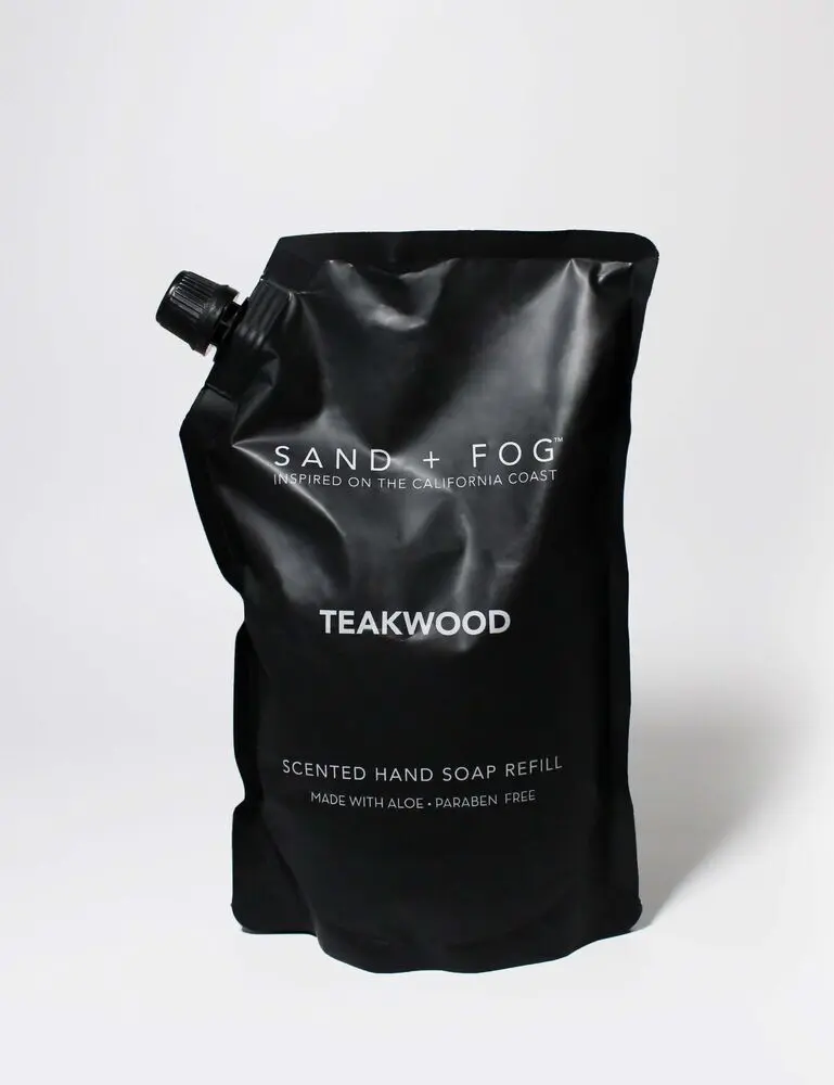 Teakwood Liquid 34 Oz Hand Soap Refill Bag