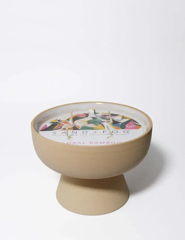 Floral Bamboo 12 Oz Scented Candle