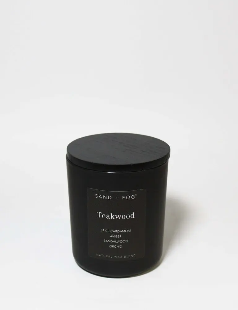 Teakwood 10 Oz Scented Candle