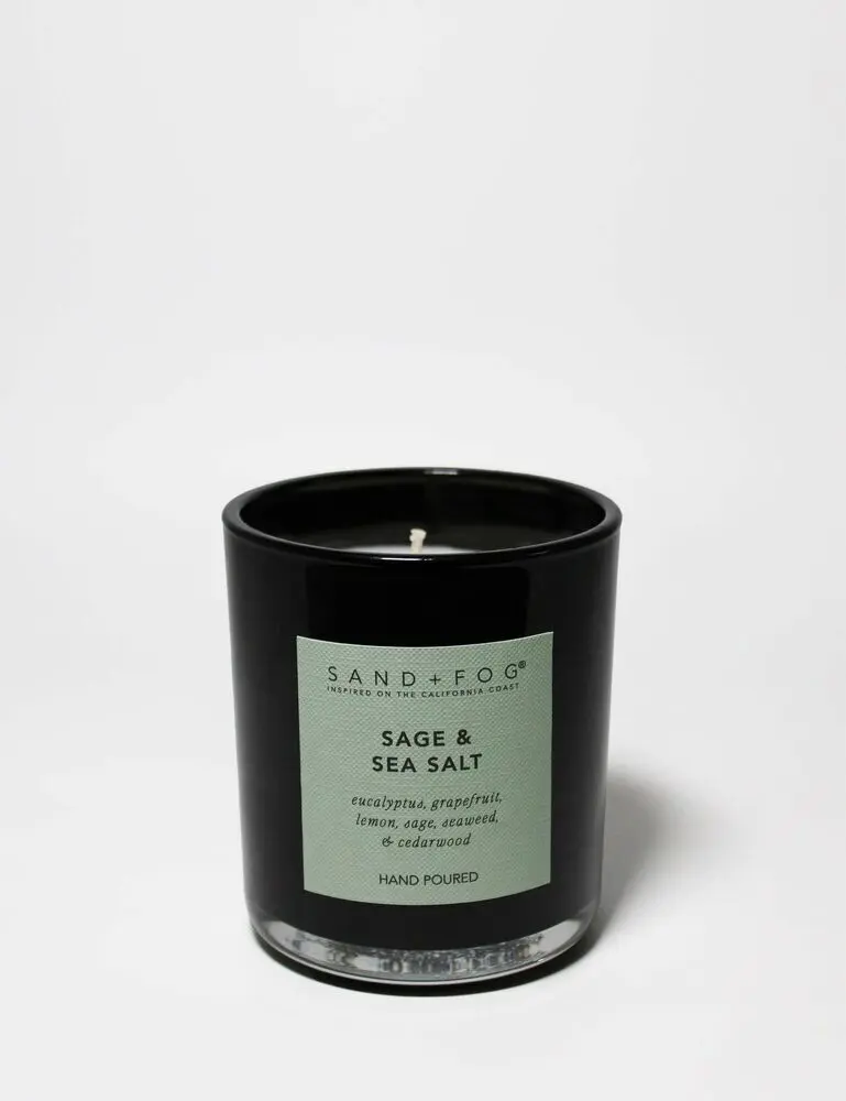 Sage & Sea Salt 10 Oz Scented Candle - Image 3