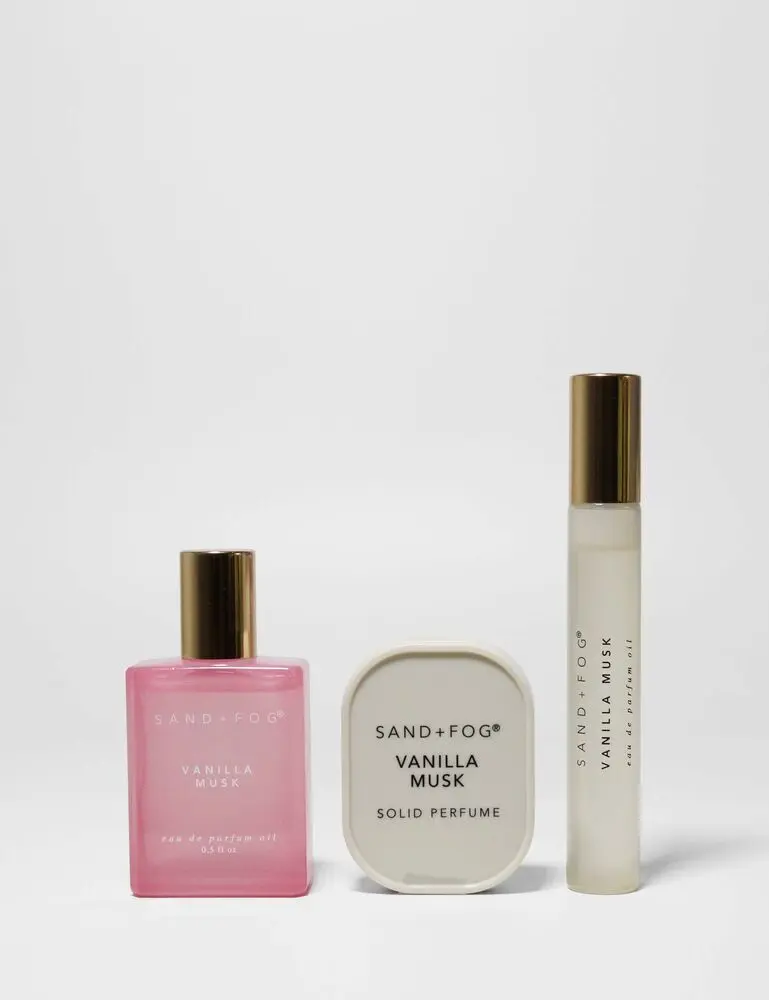 Perfume Oil Rollerballs And Solid Perfume Set - Vanilla Musk - Image 2