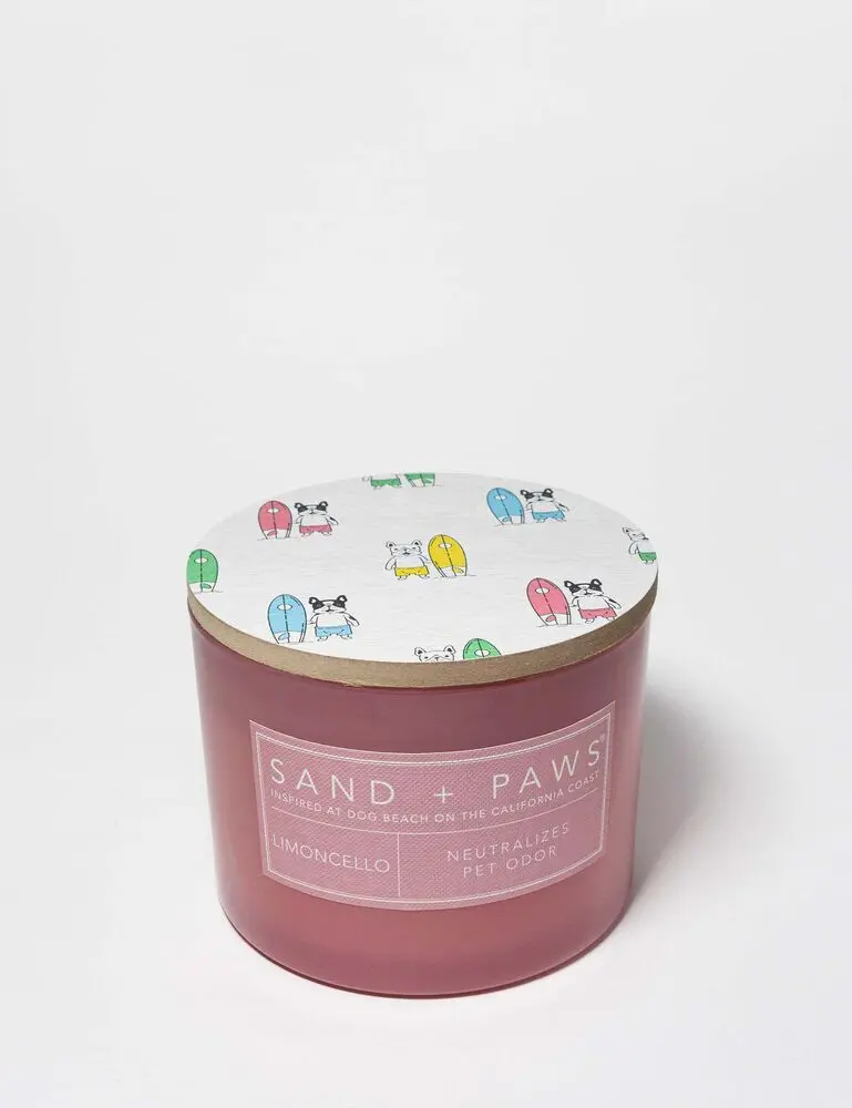 Sand + Paws Limoncello 12 Oz Scented Candle