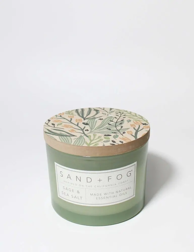 Sage & Sea Salt 12 Oz Scented Candle