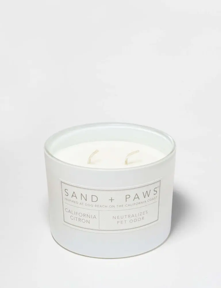 Sand + Paws California Citron 12 Oz Scented Candle - Image 3