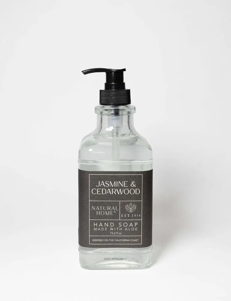 Jasmine & Cedarwood Natural Home 15.7 Oz Liquid Hand Soap