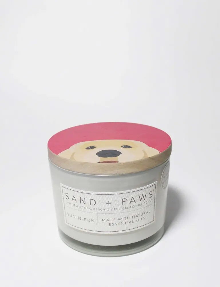 Sand + Paws Sun-N-Fun 12 Oz Scented Candle