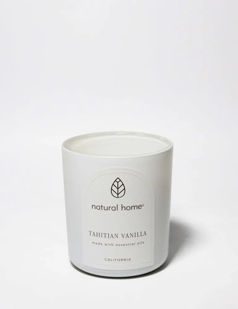 Tahitian Vanilla Natural Home 10 Oz Scented Candle - Image 3