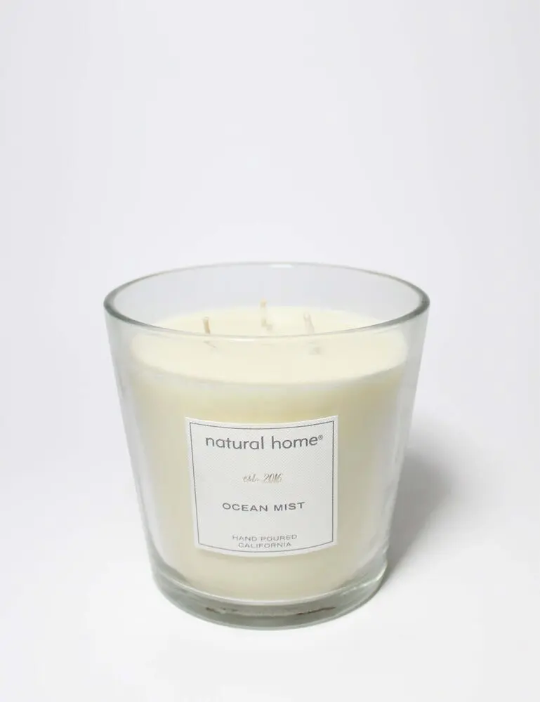 Ocean Mist Natural Home 31 Oz Scented Candle - Image 3