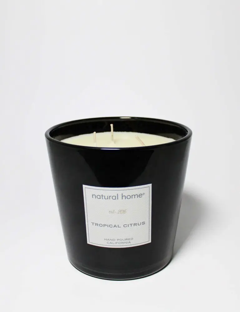 Tropical Citrus Natural Home 31 Oz Scented Candle - Image 3