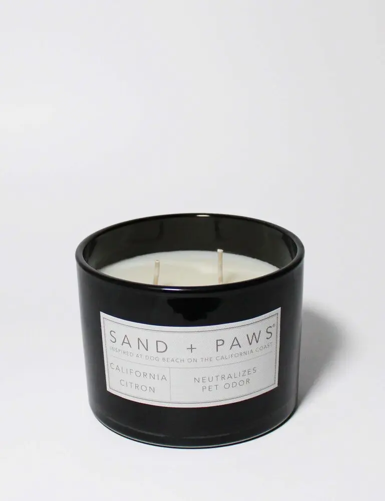 Sand + Paws California Citron 12 Oz Scented Candle - Image 3