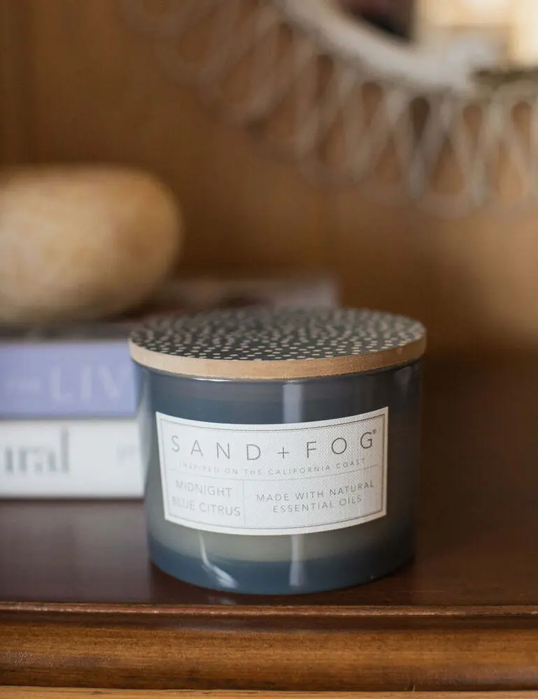 Midnight Blue Citrus 12 Oz Scented Candle - Image 2