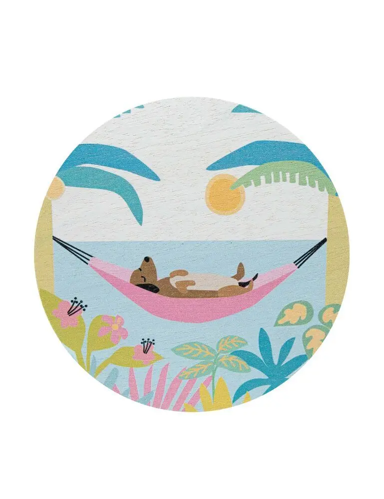 Sand + Paws Coconut & Palm 12 Oz Scented Candle - Image 4